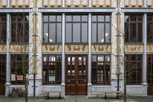 Ancien groupe scolaire Josaphat - École communale n°1 ©EB- Endre Sebok-2 47. Ancien groupe scolaire Josaphat - École communale n° 1