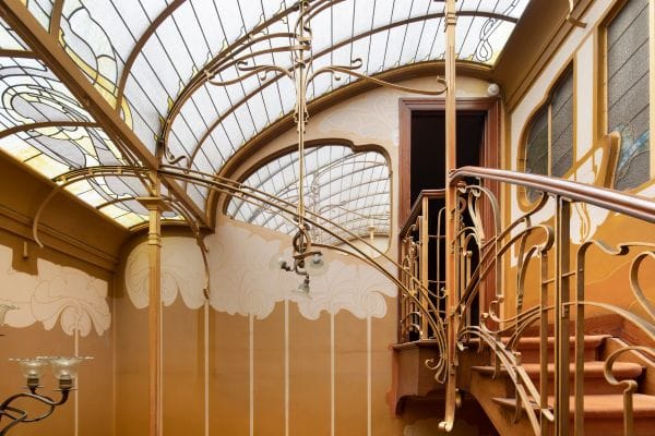 44. Visit to the restoration site of the former house and studio of architect Victor Horta [Horta Museum]